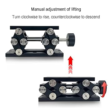 Amazon.com: Z-Axis Manual Lifting Platform, Aluminum Alloy